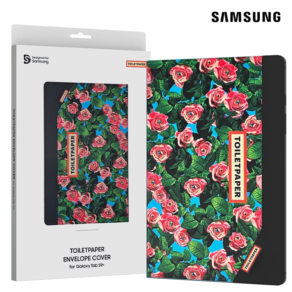 정품 갤럭시 탭 S9 플러스 토일렛페이퍼 엔벨롭 커버 호환 갤럭시탭 S8+, S7+